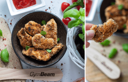 Rețetă fitness: Nuggets de pui cu ierburi aromatice proaspete și parmezan