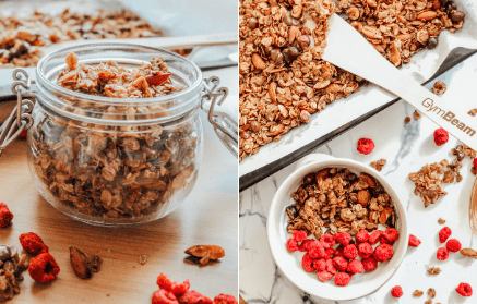 Rețetă fitness: Granola de casă cu alune