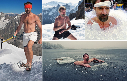 Wim Hof: Omul de gheață care îi învață pe oameni să fie mai sănătoși și rezistenți din punct de vedere psihic