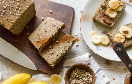 Rețetă fitness: Pâine de casă proteică fără gluten