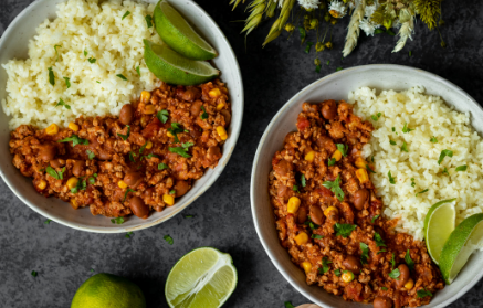 Rețetă fitness: Preparat tradițional mexican Chilli Con Carne cu orez