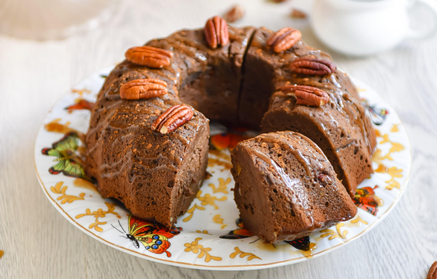 Rețetă Fitness: Tort Bundt cu dovleac și nuci pecan