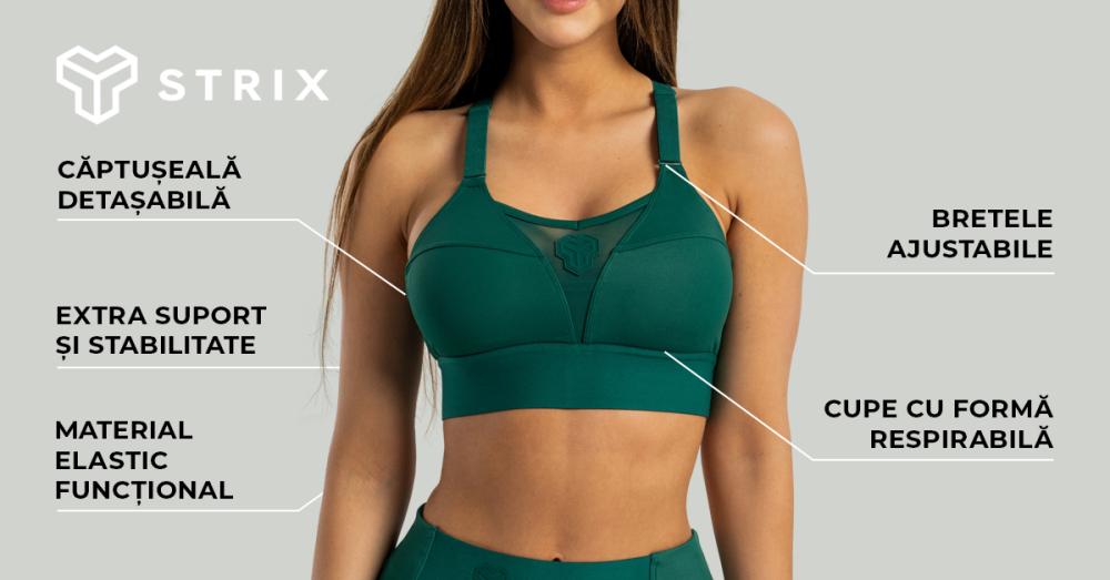 Sutien sport ALPHA Emerald - STRIX