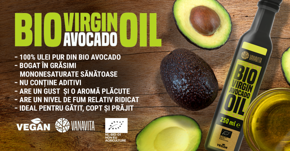 BIO Ulei de avocado virgin - VanaVita