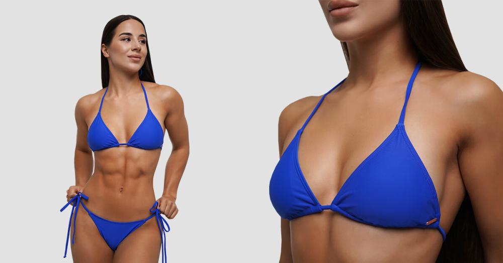 MIAMI Bikini Top Dawn Blue - GymBeam