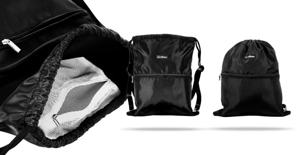 Rucsac cu șnur Black - GymBeam