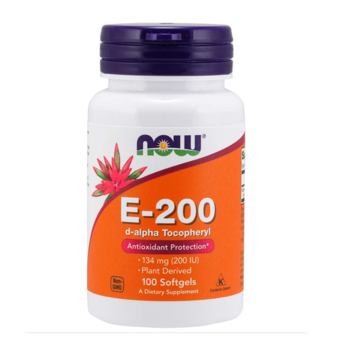 Vitamina E - 200 - Now Foods