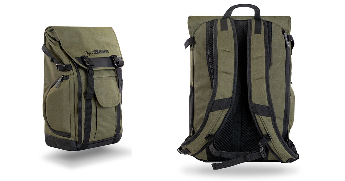 Rucsac Adventure Military Green - GymBeam