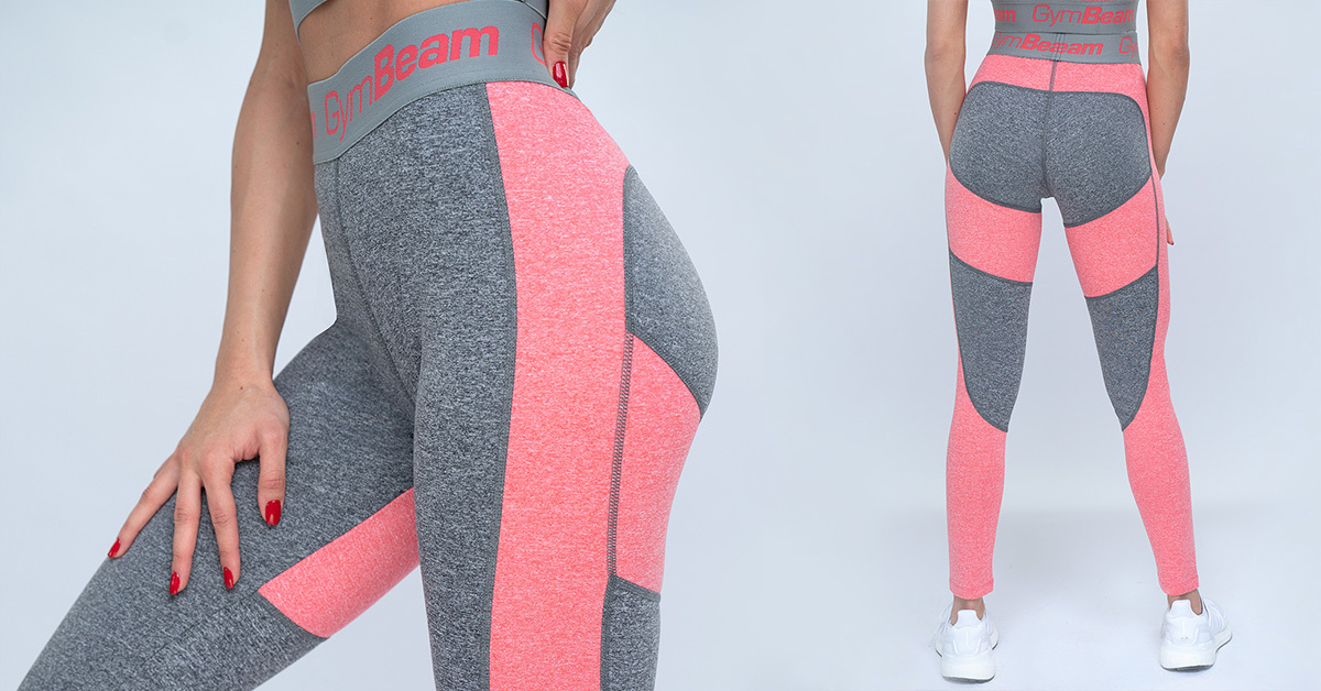 Colanți pentru femei Ultrafit Heather Pink - GymBeam