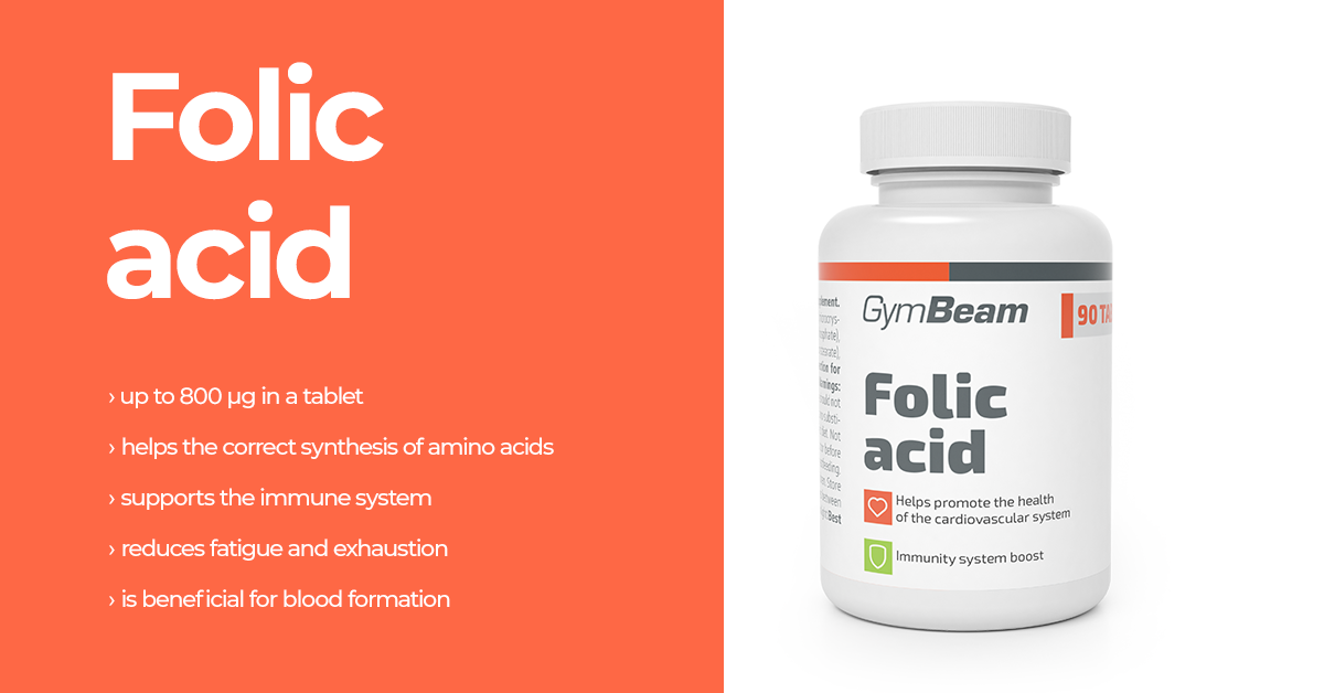 Acid Folic - GymBeam