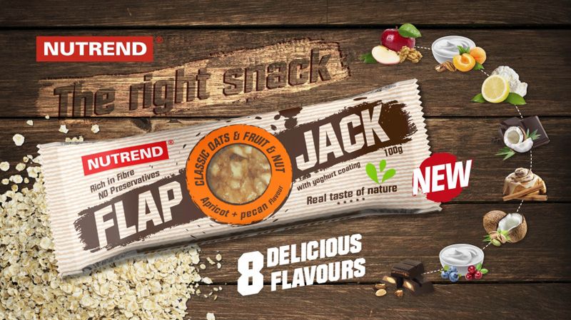 Baton energetic FlapJack 100 g - Nutrend